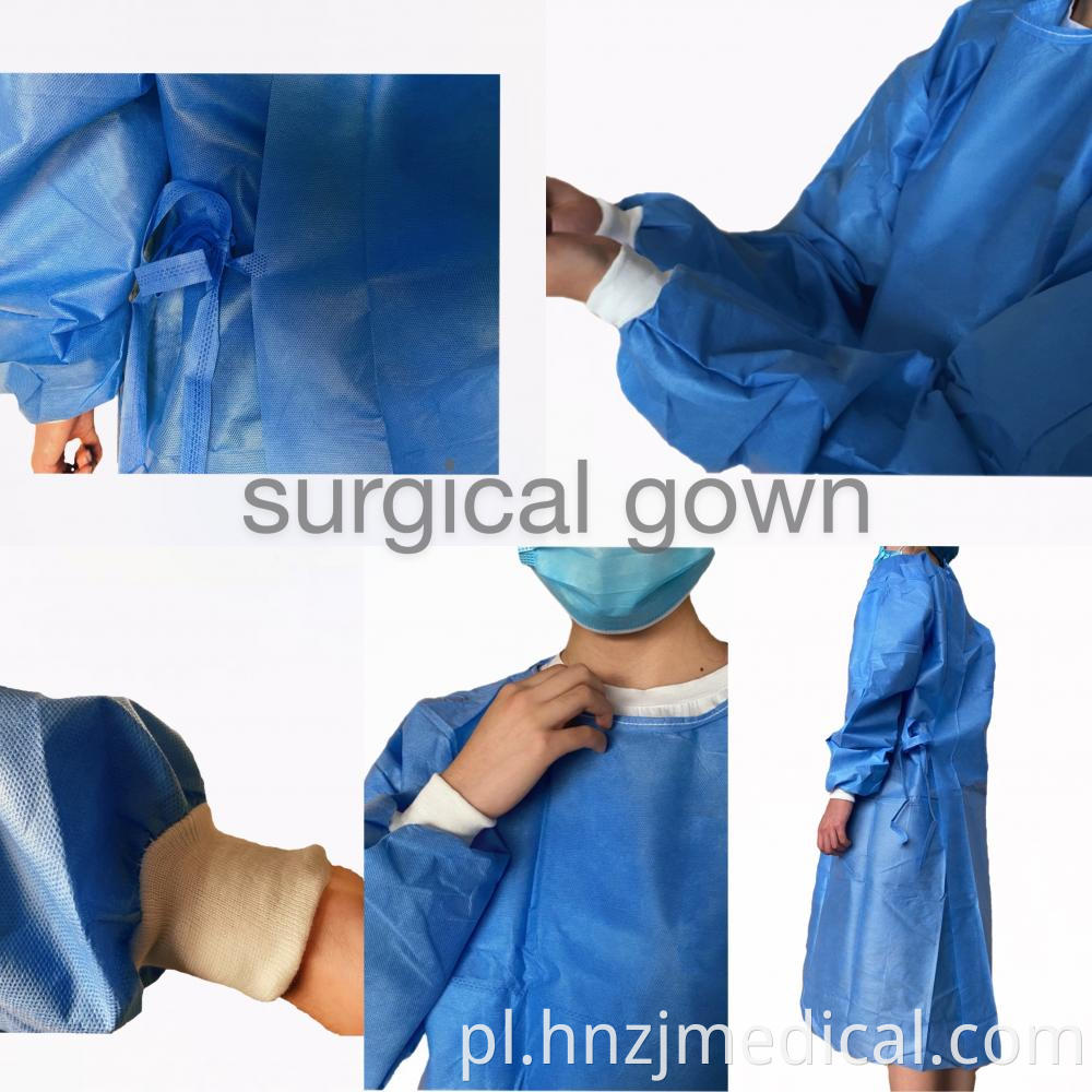 Disposable surgical gown